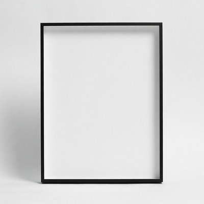 Black Framed Empty Picture Frame