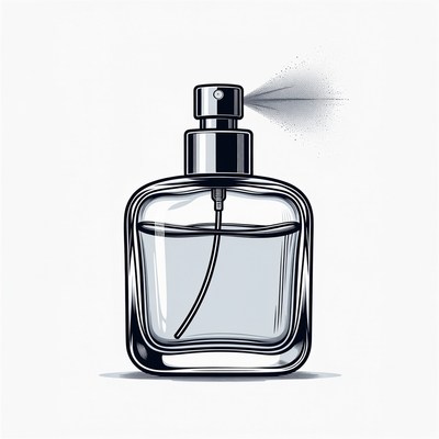 Perfume Bottle Spraying Mist