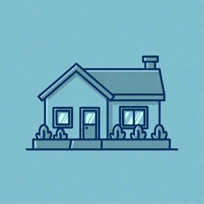 Simple house illustration