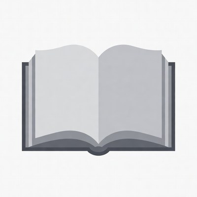 Open Book Illustration