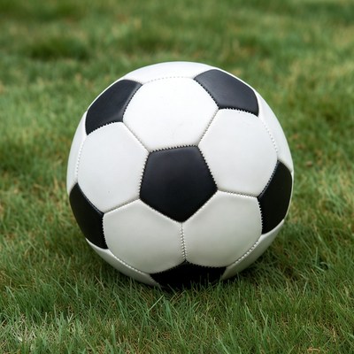 Soccer Ball on Grass