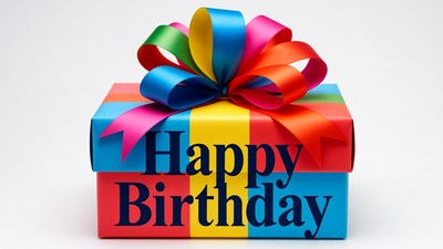 Happy Birthday Gift Box