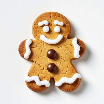 Gingerbread man cookie