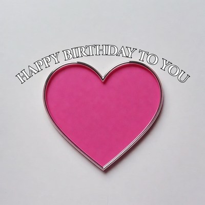 Happy Birthday to You Pink Heart