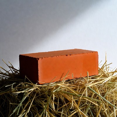 Red Brick on Hay
