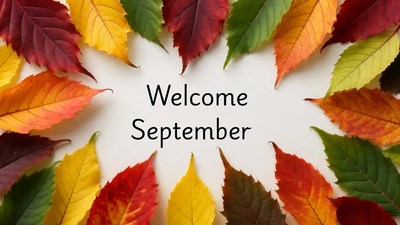 Welcome September Autumn Leaves