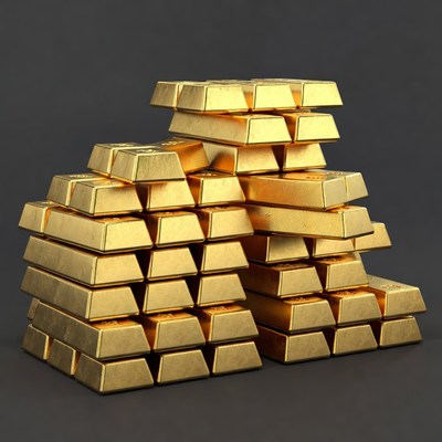 Stack of Gold Bars