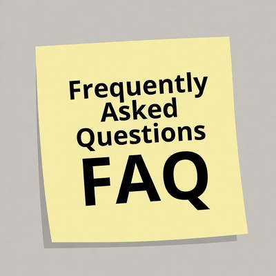 FAQ Sticky Note