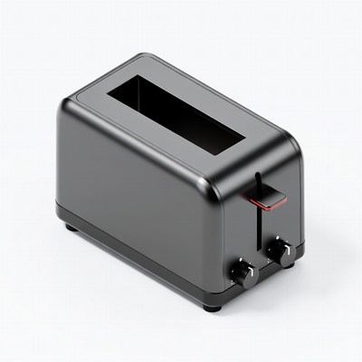 Black Modern Toaster