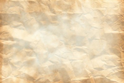Crumpled Old Parchment Paper Texture