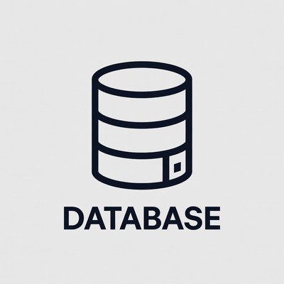 Database Icon Illustration