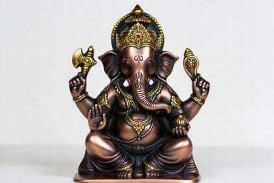 Bronze Ganesha Statue