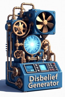 Steampunk Disbelief Generator Machine