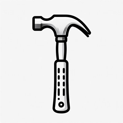Claw Hammer Illustration