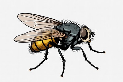 House Fly Illustration