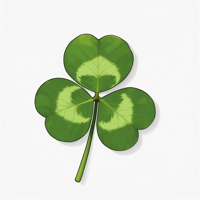 Four-leaf clover illustration