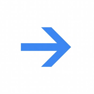 Blue right arrow icon