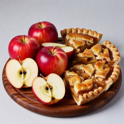 Apple Pie with Fresh Apples