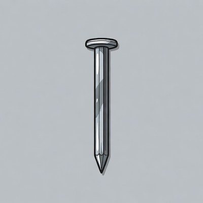Cartoon Metal Nail