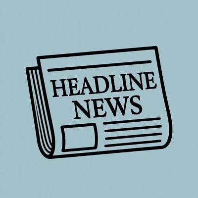 Headline News Newspaper Clipart