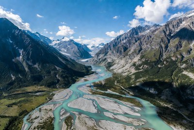 Turquoise River in Alpine Valley