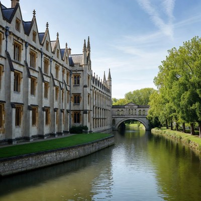 Gothic College Buildings Bridge River