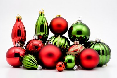 Red Green Christmas Ornaments