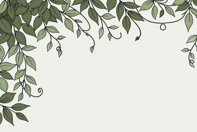 Green Leaf Vines Illustration