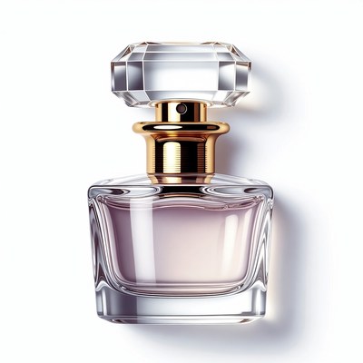 Luxury Pink Perfume Bottle