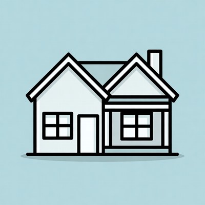 Simple house illustration