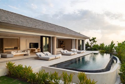 Modern Tropical Villa Infinity Pool