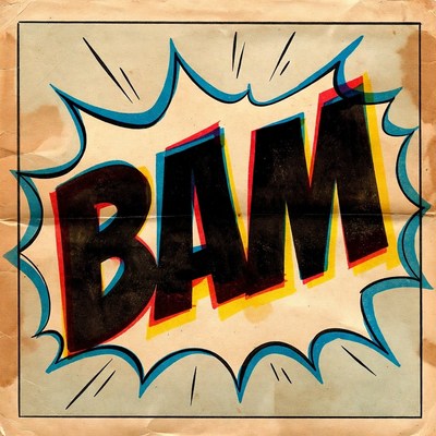 BAM BAM Comic Book Explosion