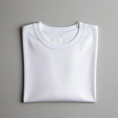 Folded White T-Shirt