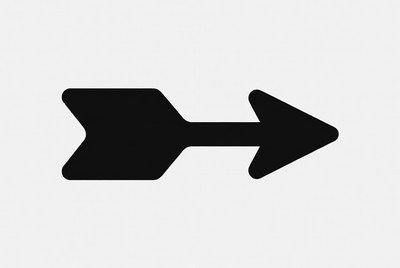 Black right arrow icon
