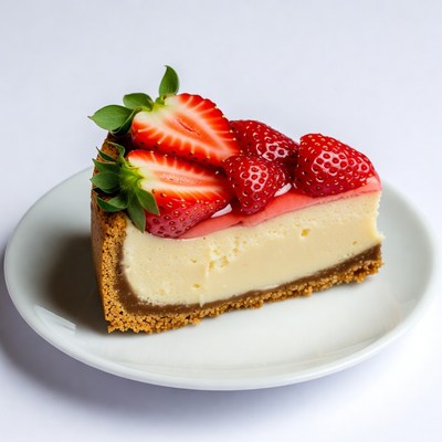 Strawberry Cheesecake Slice