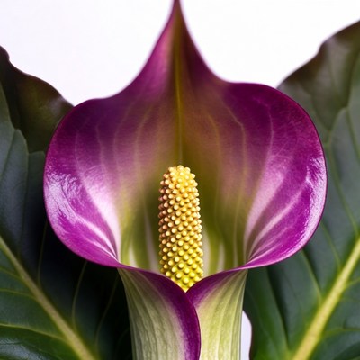 Purple Calla Lily Flower