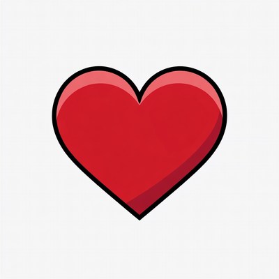 Red heart illustration
