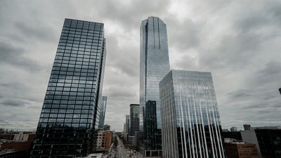 Modern Skyscrapers in Dallas Skyline