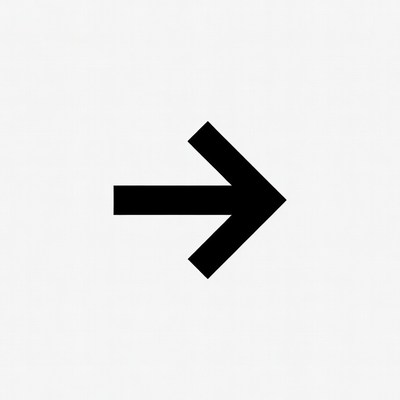Black right arrow icon