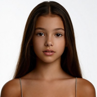 Young Latina girl portrait