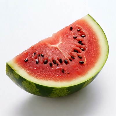Fresh watermelon slice
