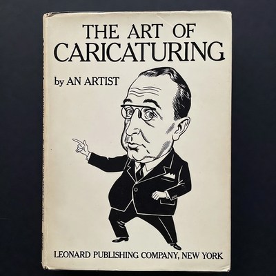 Caricaturing Book Cover by an Artist