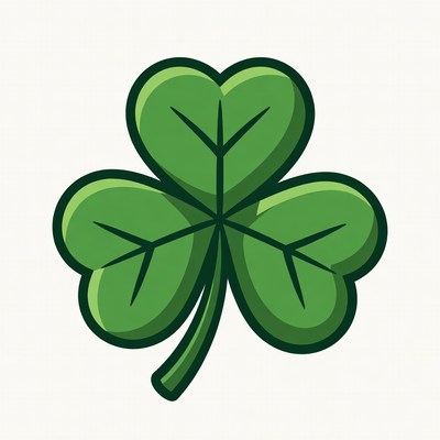 Four-leaf clover illustration