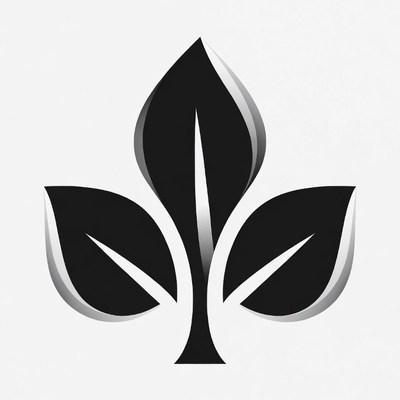 Three Leaf Plant Icon