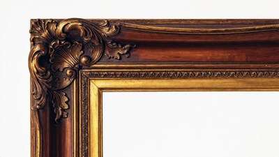 Ornate Gold Picture Frame