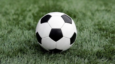 Soccer Ball on Green Grass