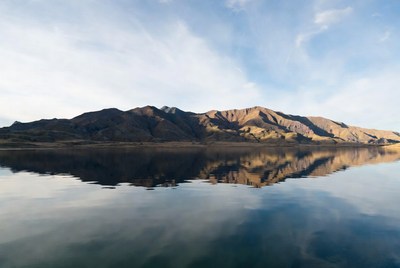 Mountains Reflected in Calm Lake
