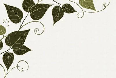 Green Leaf Vines Illustration