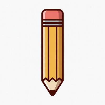 Yellow Pencil Illustration