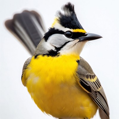 Crested Yellow-breasted Bird